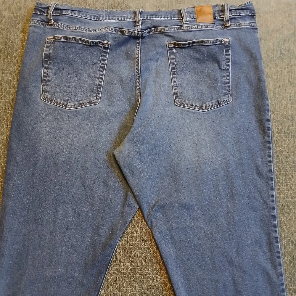 Goodfellow & Co Mens Athletic Fit Jeans Blue TruTemp 365 44W x 34L Medium Wash